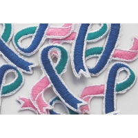 Embroidered Ribbon Appliqués (Sheet of 10)