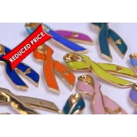 Enamel Ribbon Pins