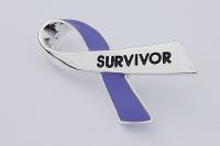 Cancer Survivor Ribbon Pins