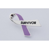 Cancer Survivor Ribbon Pins
