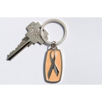 Be Aware Ribbon Key Chains